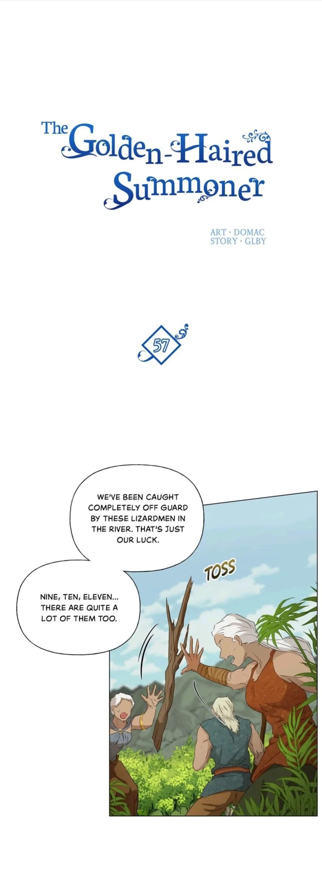 The Golden Haired Elementalist Chapter 57 page 1 - Chapter 57