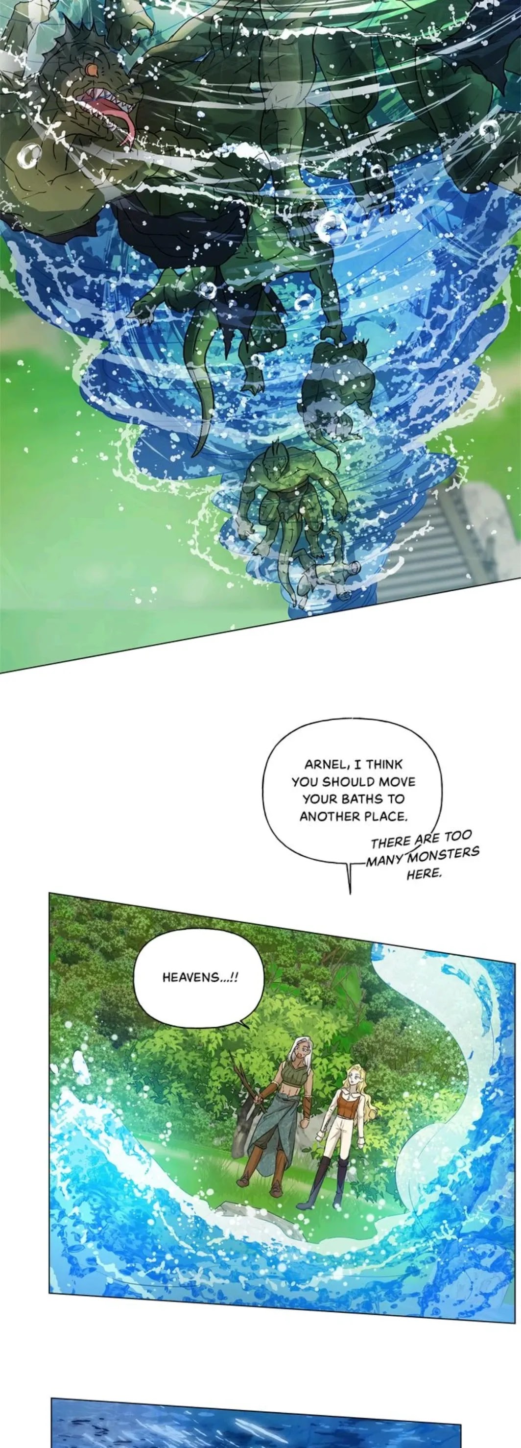 The Golden Haired Elementalist Chapter 57 page 13 - Chapter 57