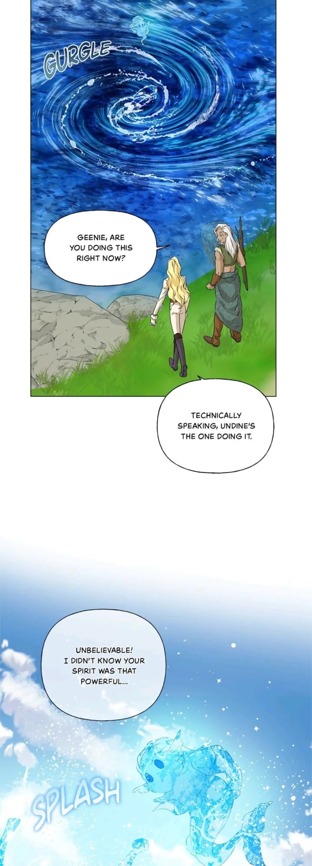 The Golden Haired Elementalist Chapter 57 page 14 - Chapter 57