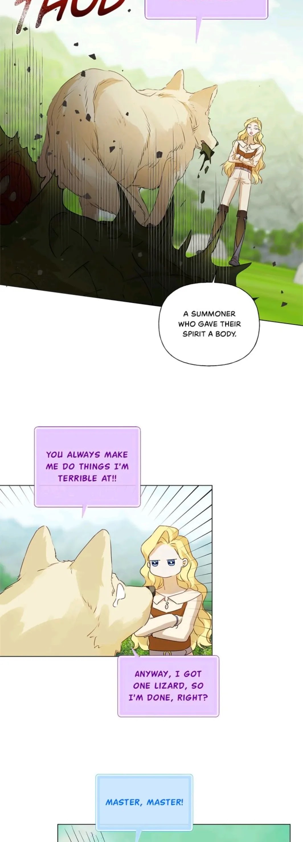 The Golden Haired Elementalist Chapter 57 page 22 - Chapter 57