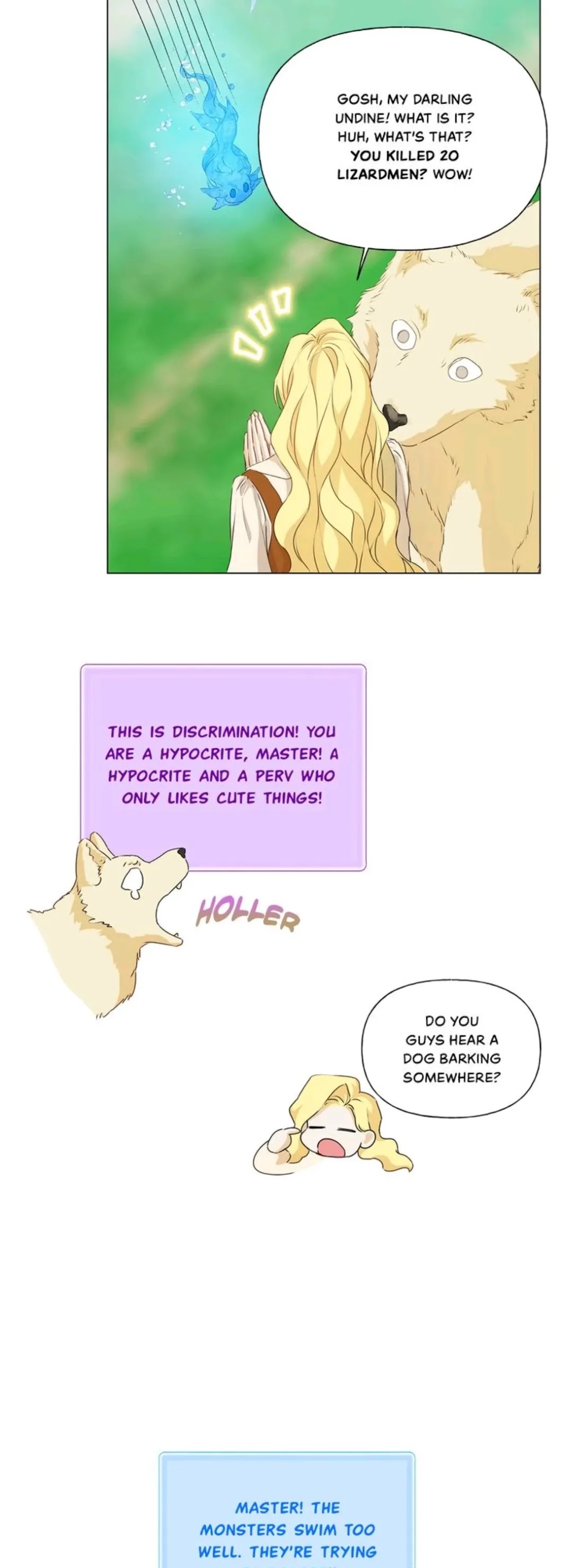 The Golden Haired Elementalist Chapter 57 page 23 - Chapter 57