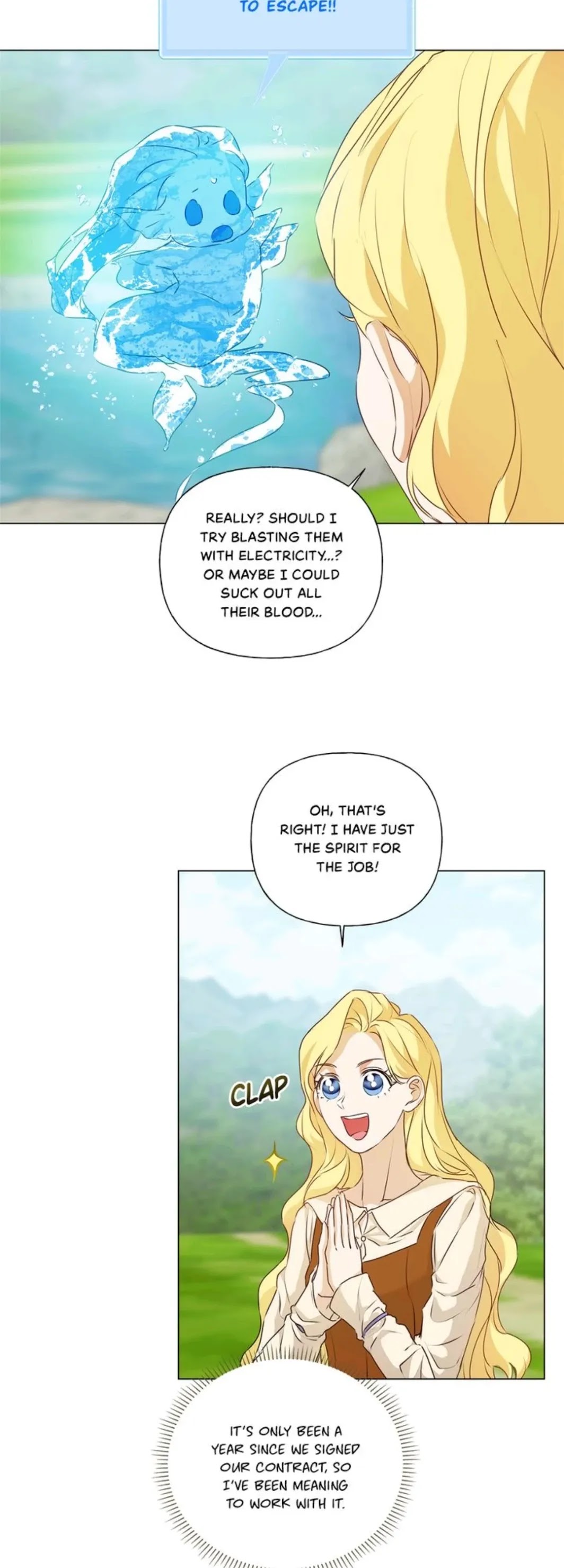 The Golden Haired Elementalist Chapter 57 page 24 - Chapter 57