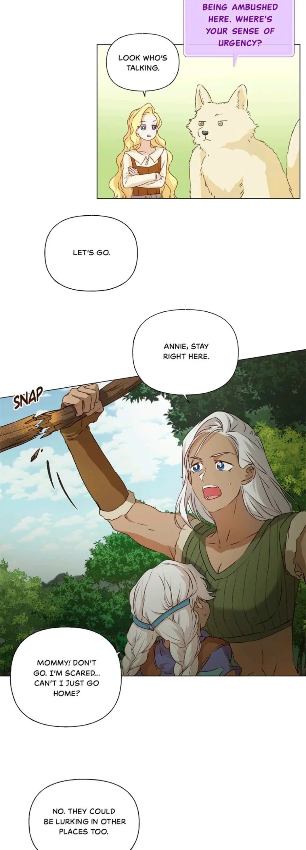 The Golden Haired Elementalist Chapter 57 page 3 - Chapter 57