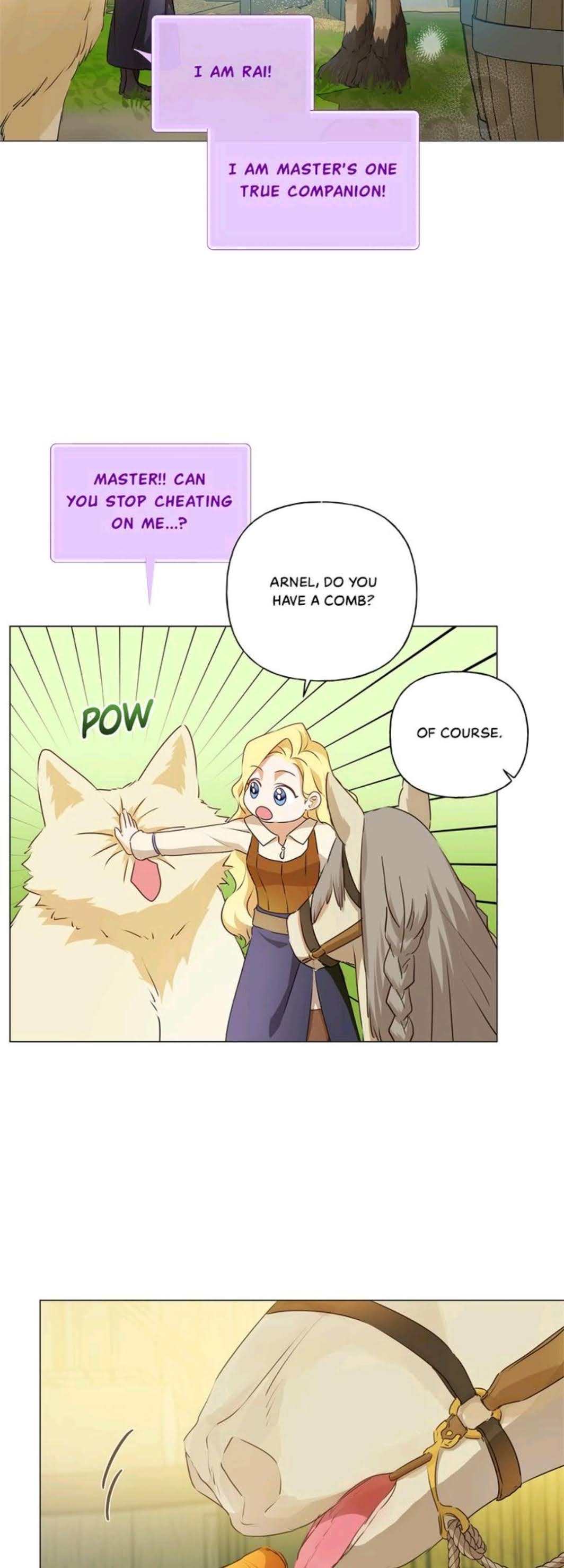The Golden Haired Elementalist Chapter 58 page 22 - Chapter 58