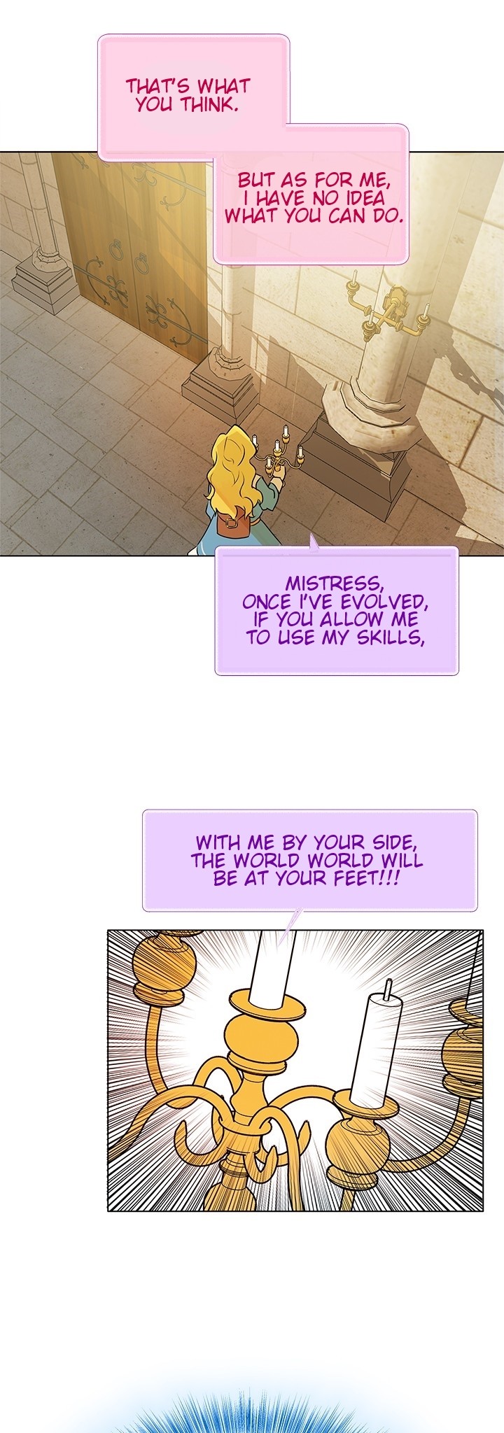 The Golden Haired Elementalist Chapter 6 page 12 - Chapter 6: The Second Pact