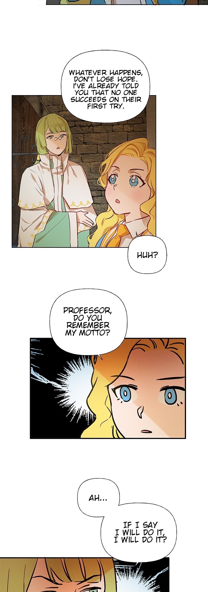 The Golden Haired Elementalist Chapter 6 page 18 - Chapter 6: The Second Pact