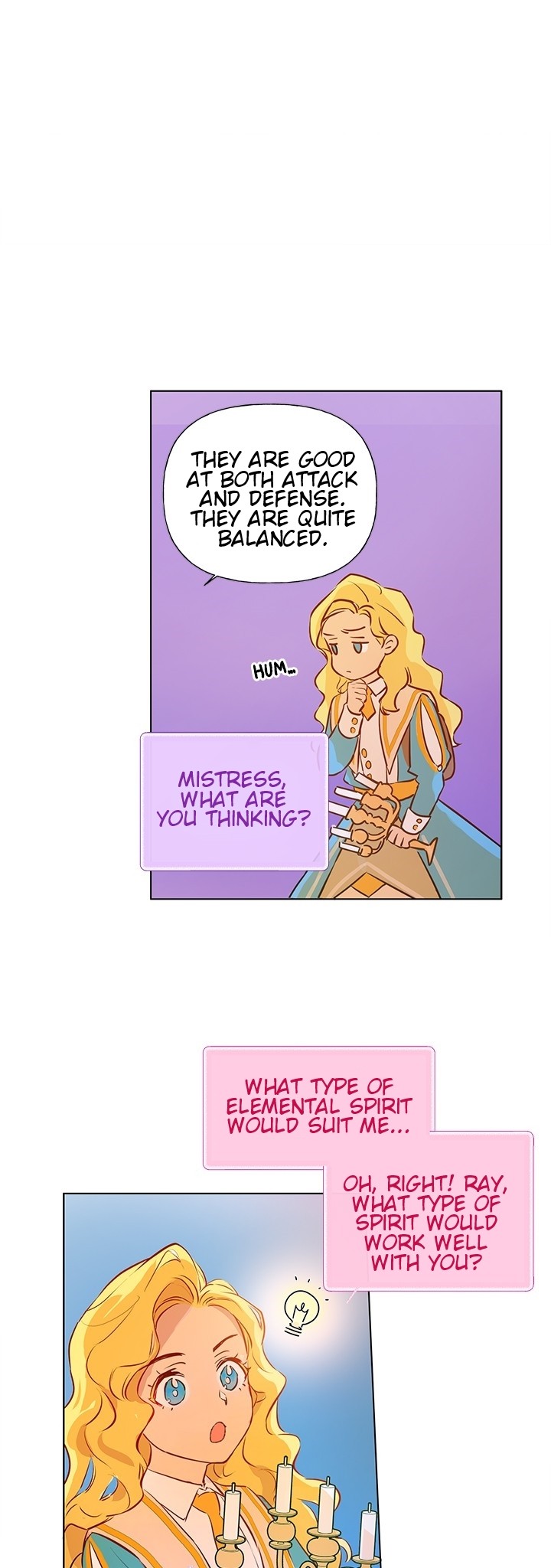 The Golden Haired Elementalist Chapter 6 page 24 - Chapter 6: The Second Pact