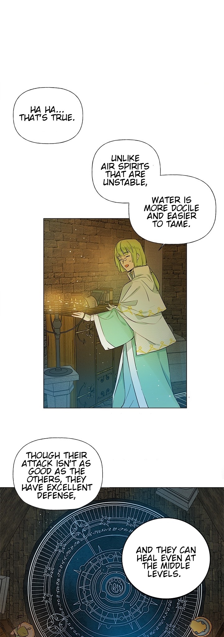 The Golden Haired Elementalist Chapter 6 page 27 - Chapter 6: The Second Pact