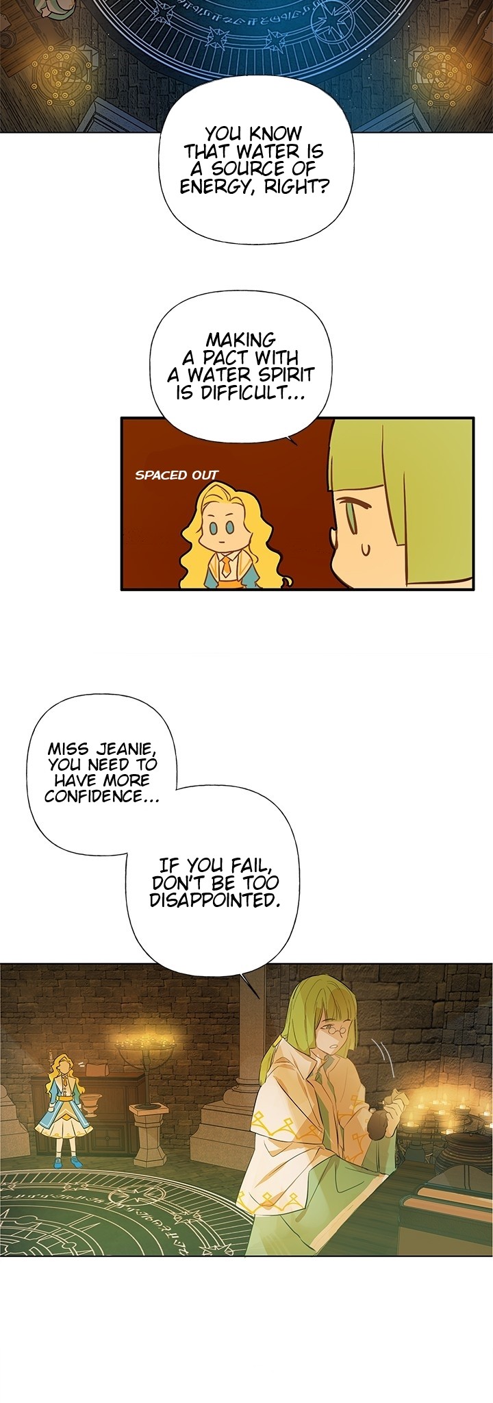 The Golden Haired Elementalist Chapter 6 page 28 - Chapter 6: The Second Pact
