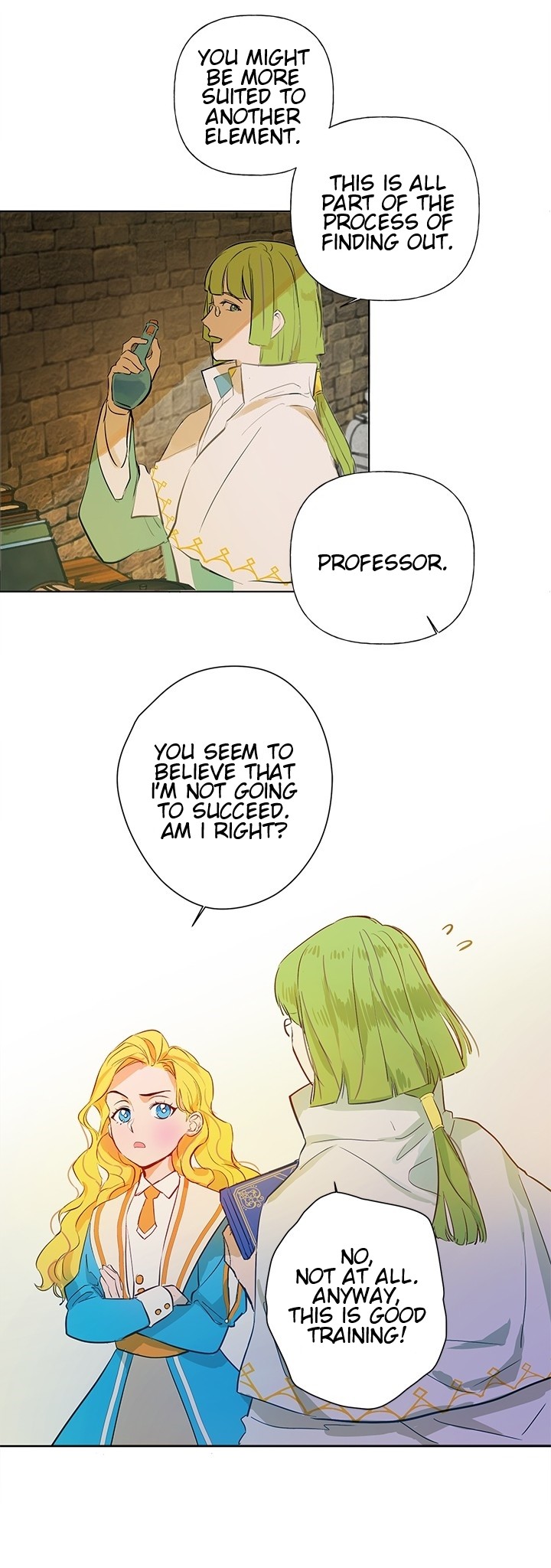 The Golden Haired Elementalist Chapter 6 page 29 - Chapter 6: The Second Pact