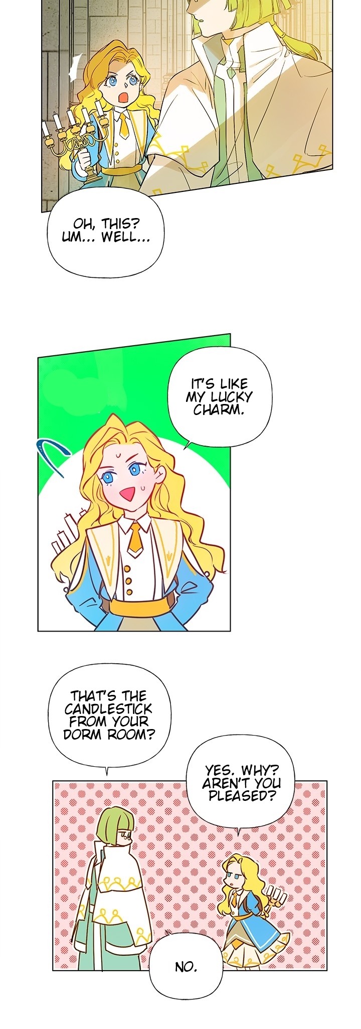 The Golden Haired Elementalist Chapter 6 page 3 - Chapter 6: The Second Pact