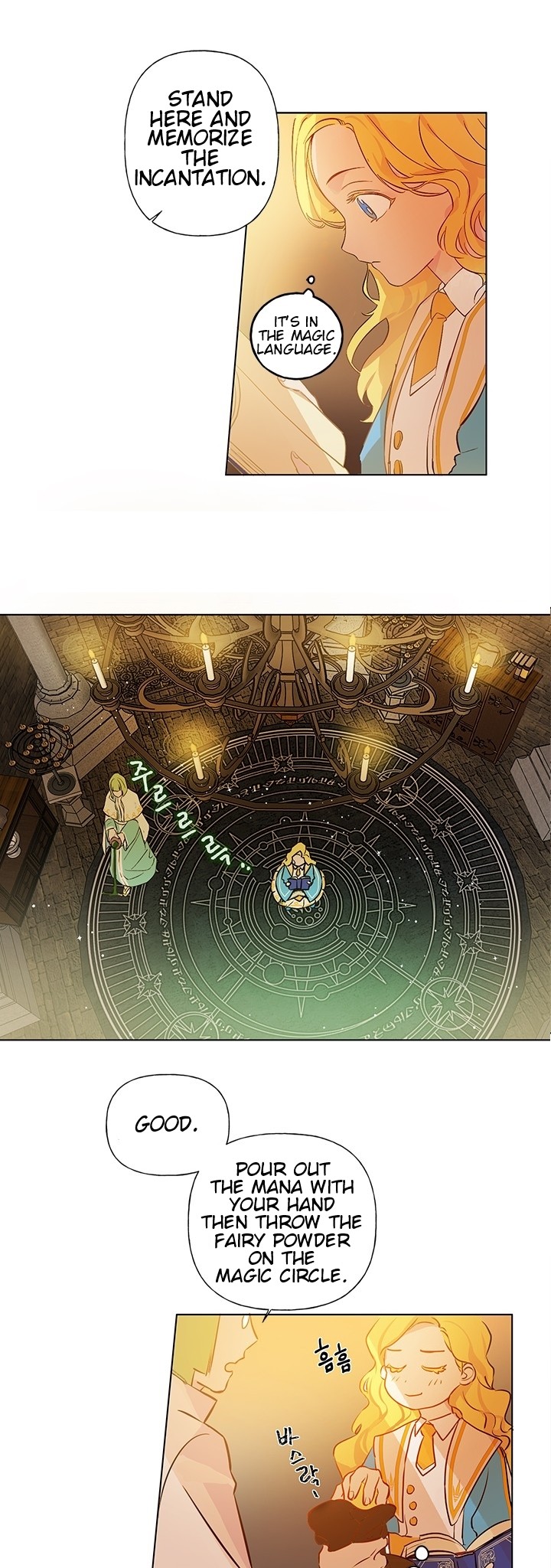 The Golden Haired Elementalist Chapter 6 page 30 - Chapter 6: The Second Pact