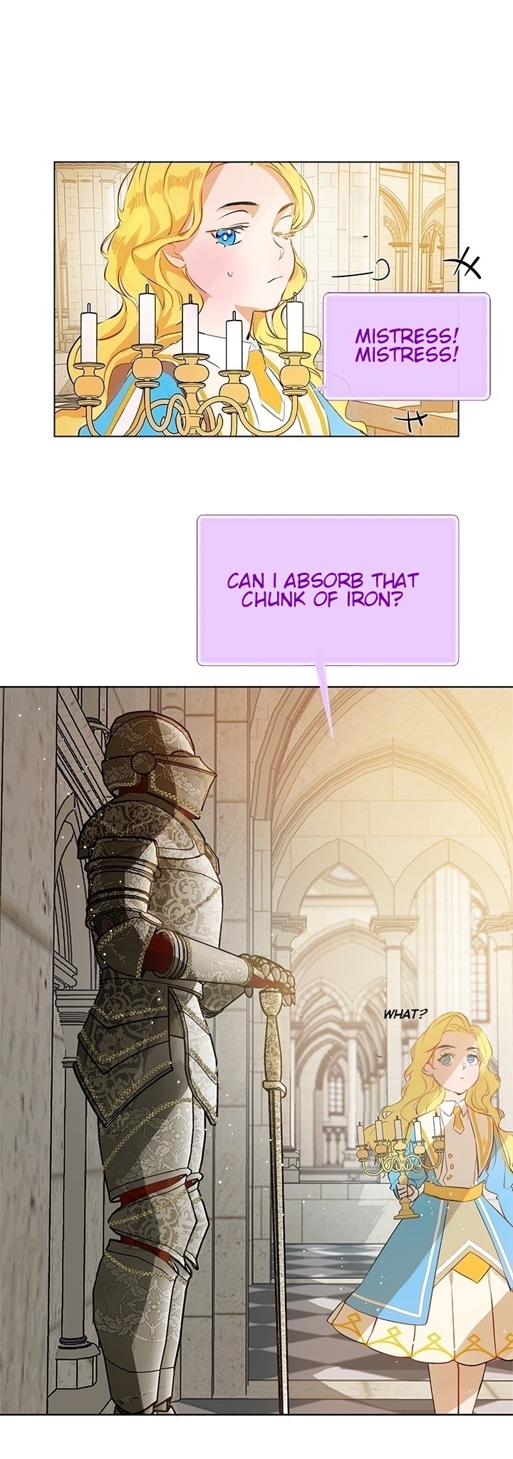 The Golden Haired Elementalist Chapter 6 page 4 - Chapter 6: The Second Pact