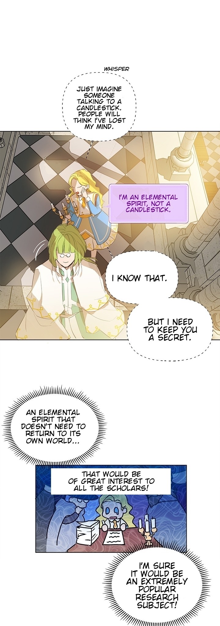 The Golden Haired Elementalist Chapter 6 page 6 - Chapter 6: The Second Pact