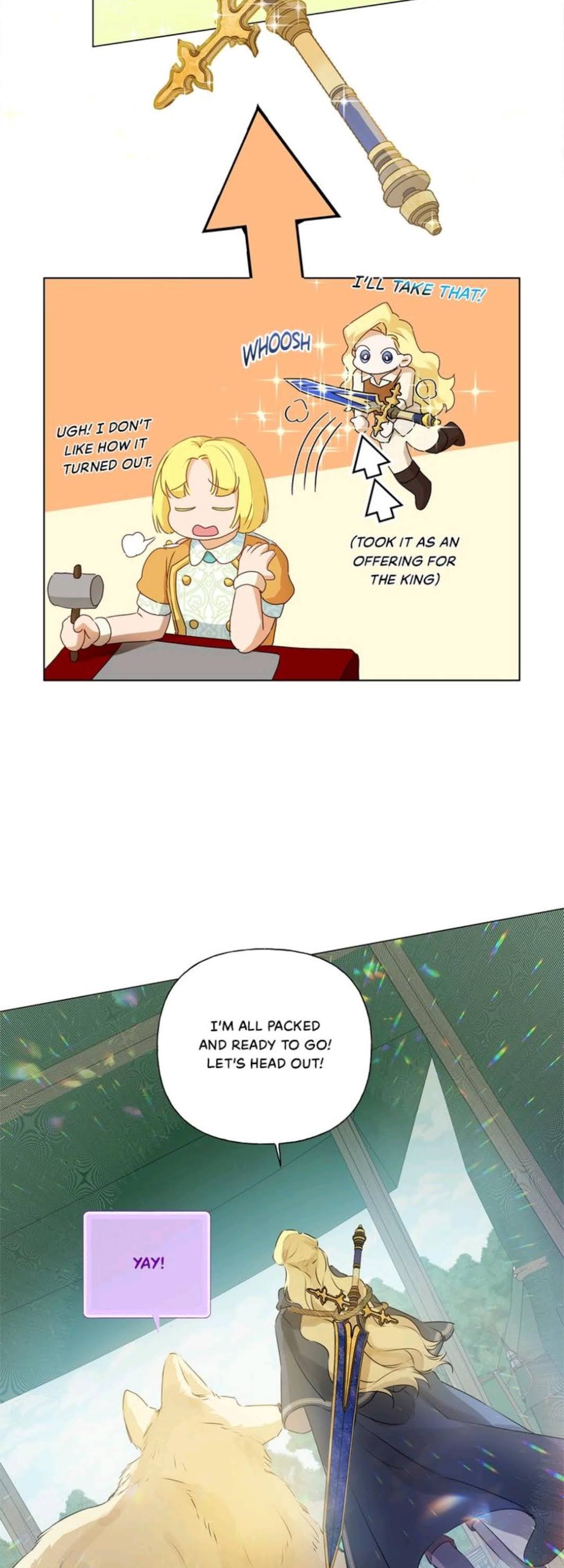 The Golden Haired Elementalist Chapter 60 page 24 - Chapter 60