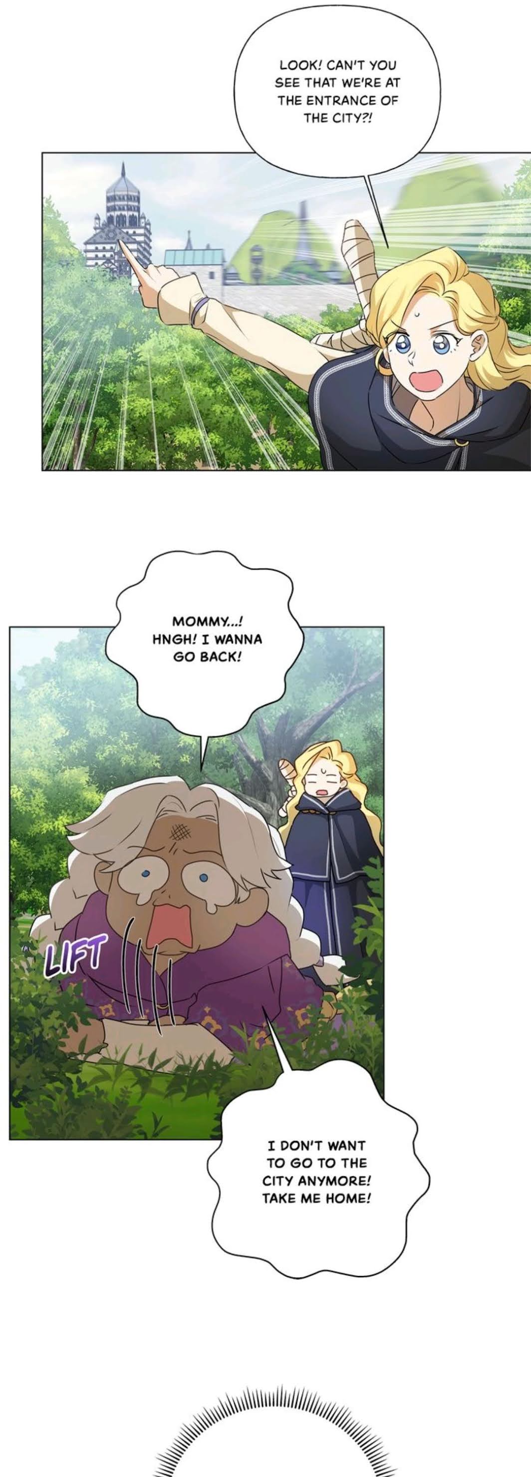 The Golden Haired Elementalist Chapter 61 page 8 - Chapter 61