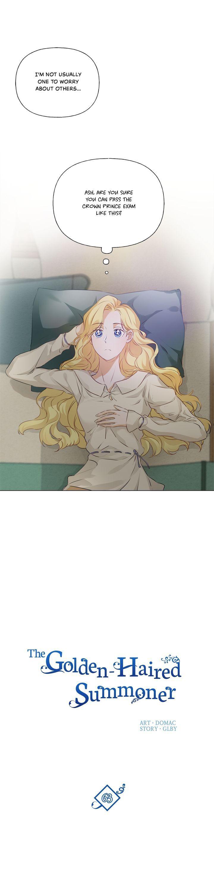 The Golden Haired Elementalist Chapter 63 page 16 - Chapter 63