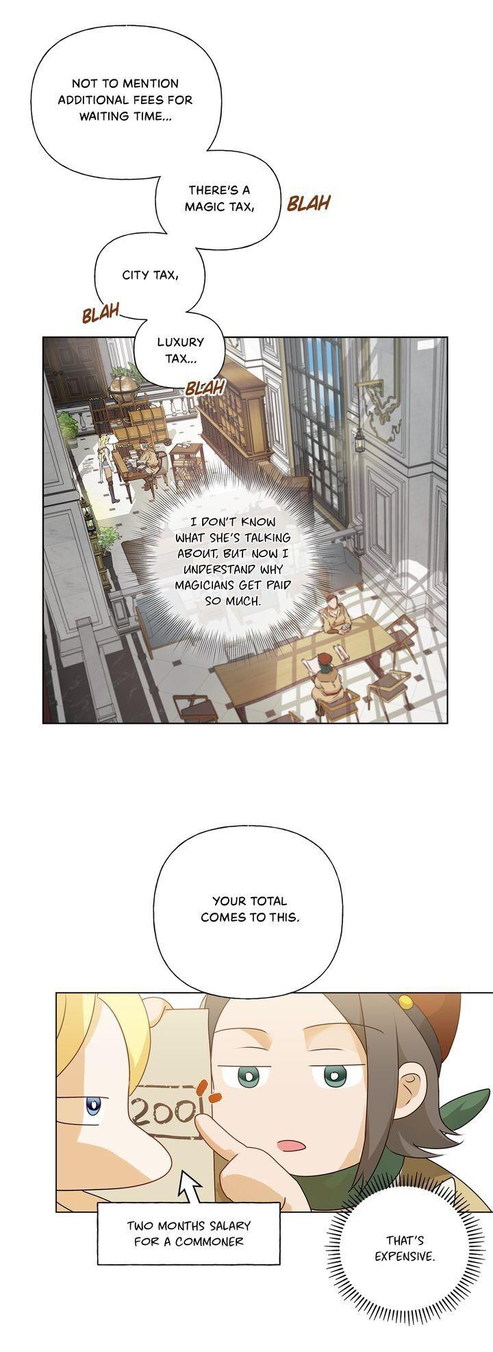 The Golden Haired Elementalist Chapter 63 page 22 - Chapter 63