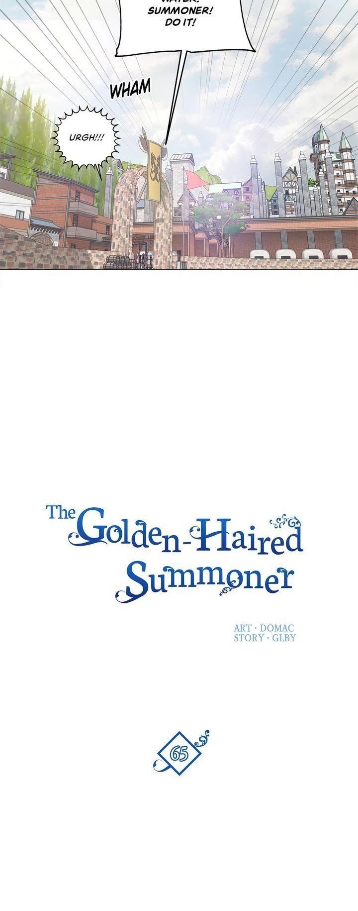The Golden Haired Elementalist Chapter 65 page 27 - Chapter 65
