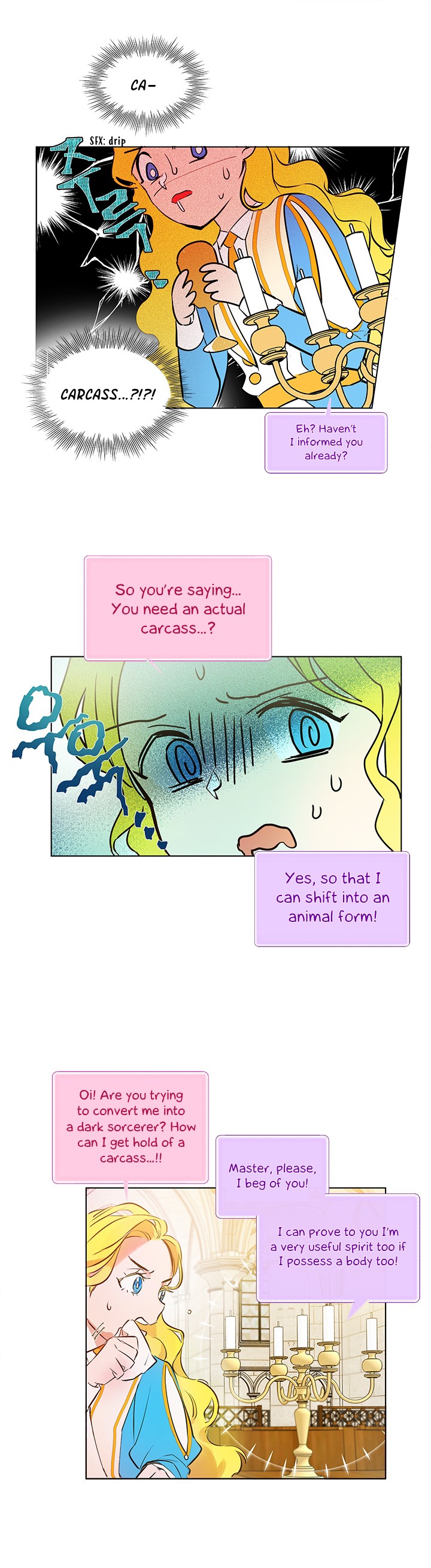 The Golden Haired Elementalist Chapter 7 page 11 - Chapter 7