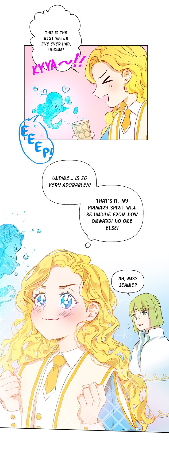 The Golden Haired Elementalist Chapter 7 page 19 - Chapter 7