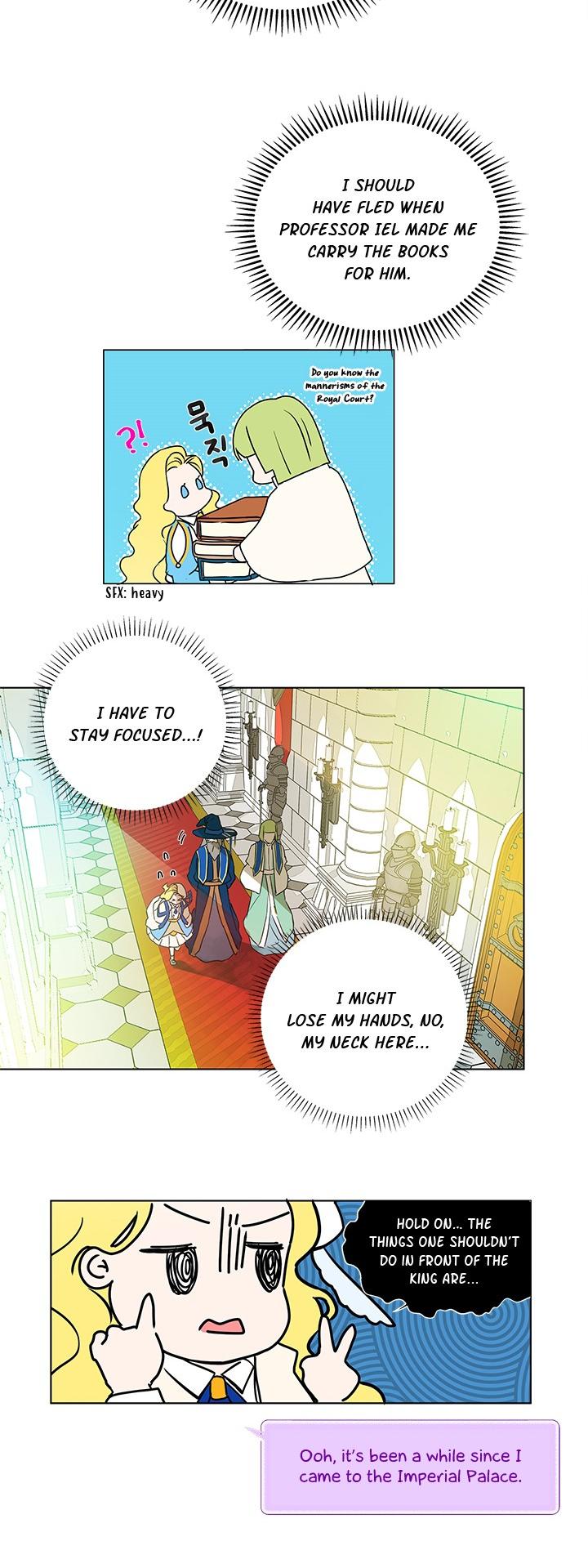 The Golden Haired Elementalist Chapter 7 page 23 - Chapter 7