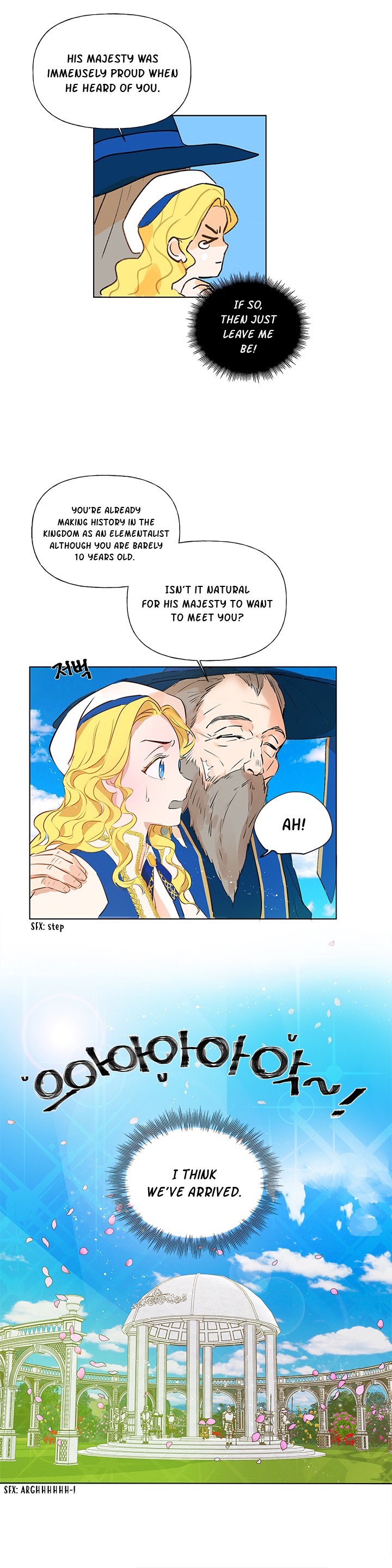 The Golden Haired Elementalist Chapter 7 page 26 - Chapter 7