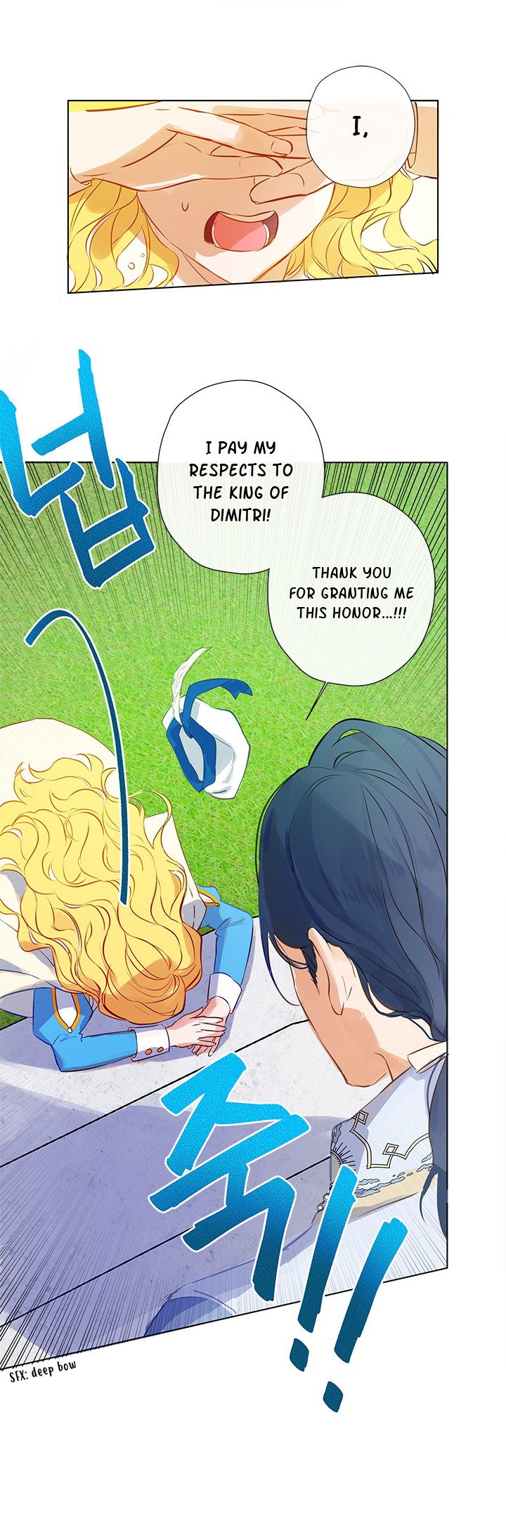 The Golden Haired Elementalist Chapter 7 page 33 - Chapter 7