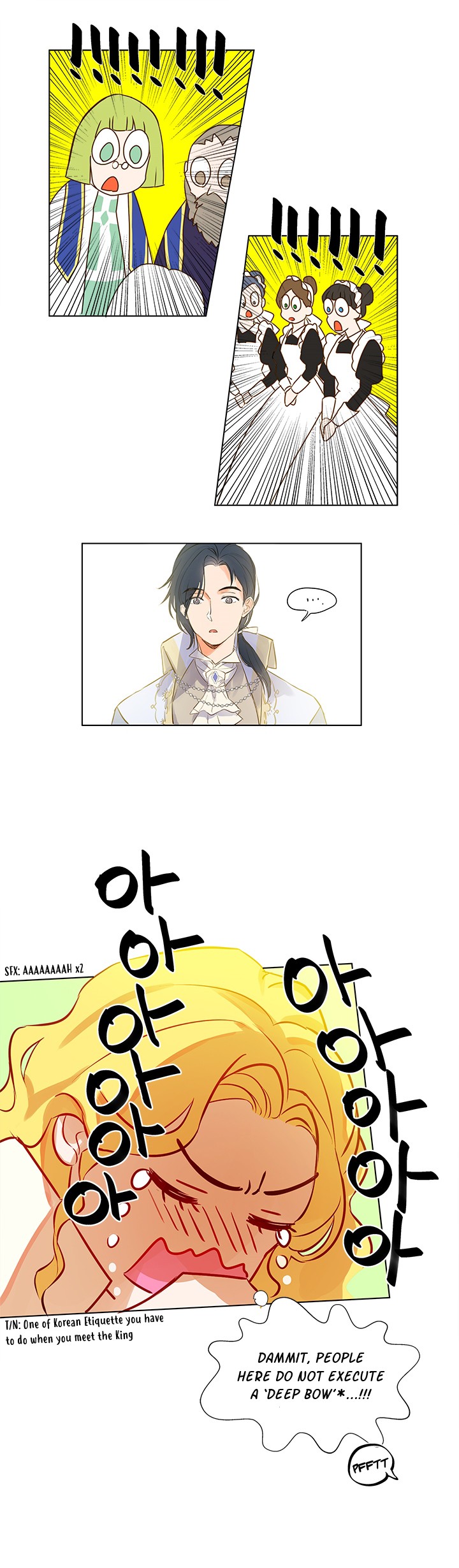 The Golden Haired Elementalist Chapter 7 page 34 - Chapter 7