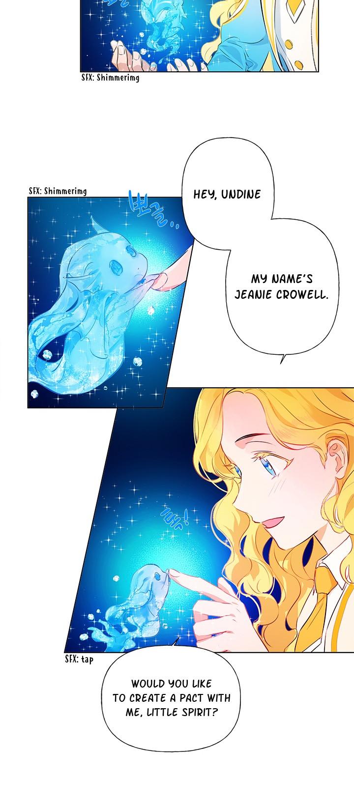 The Golden Haired Elementalist Chapter 7 page 4 - Chapter 7