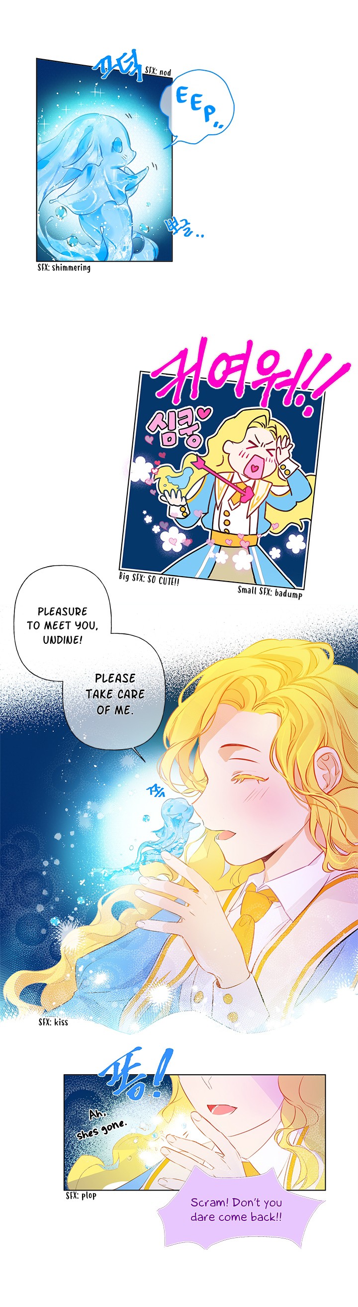 The Golden Haired Elementalist Chapter 7 page 5 - Chapter 7