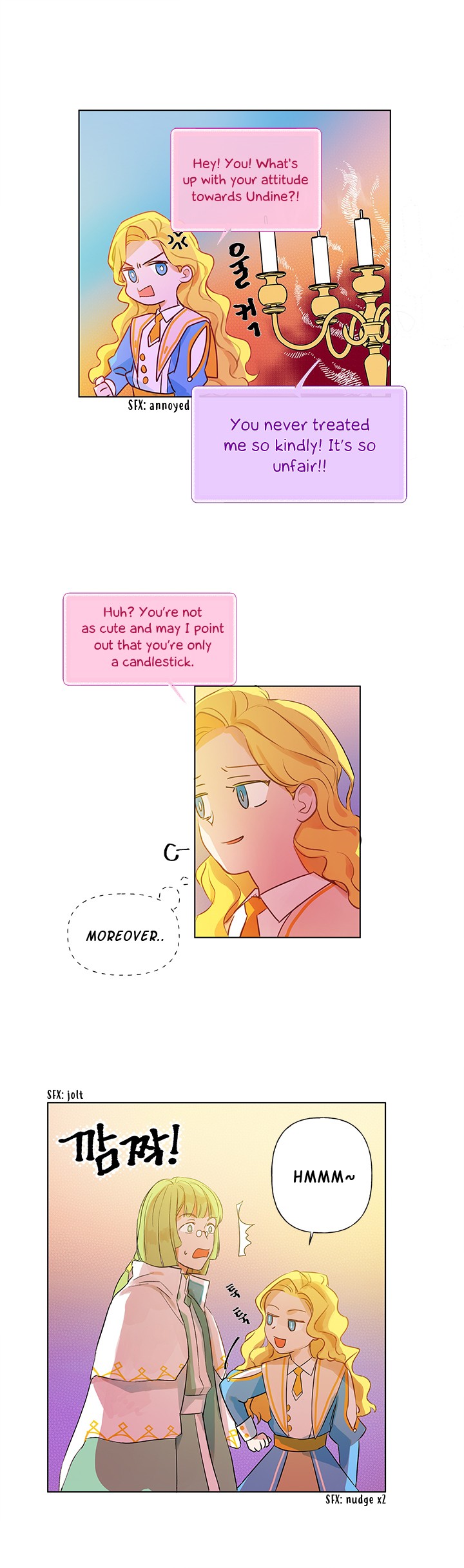 The Golden Haired Elementalist Chapter 7 page 6 - Chapter 7