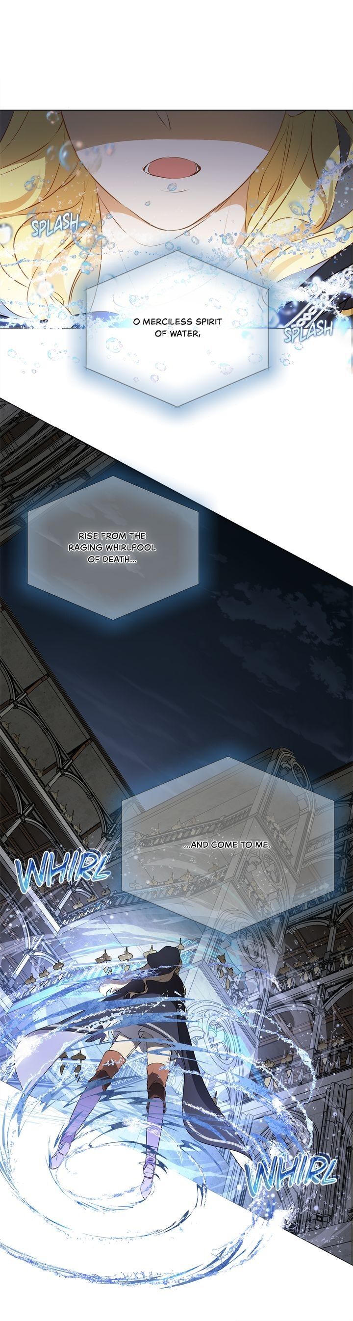 The Golden Haired Elementalist Chapter 70 page 1 - Chapter 70