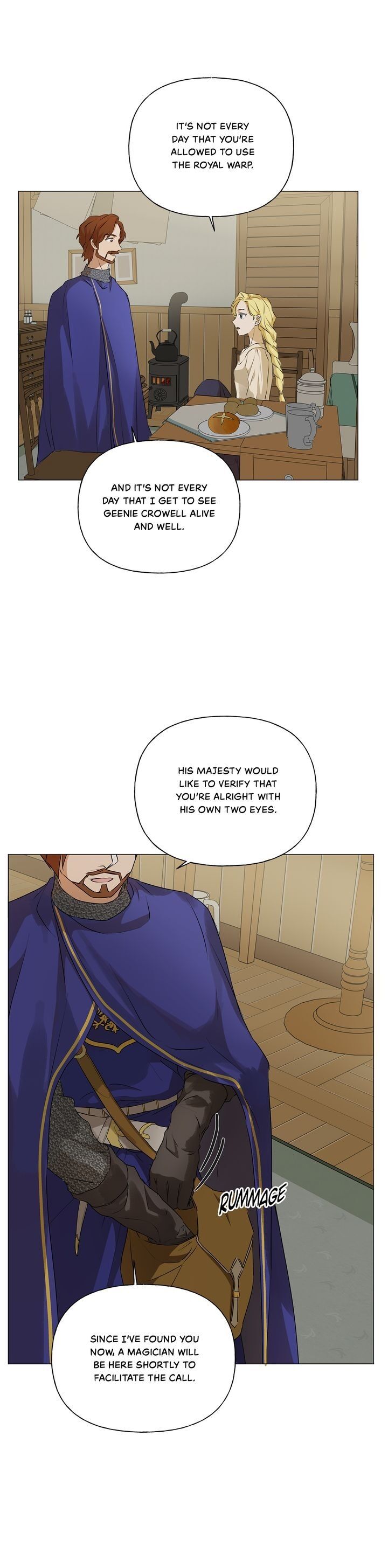 The Golden Haired Elementalist Chapter 71 page 11 - Chapter 71