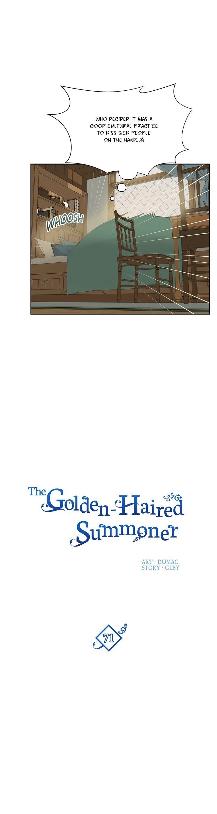 The Golden Haired Elementalist Chapter 71 page 2 - Chapter 71
