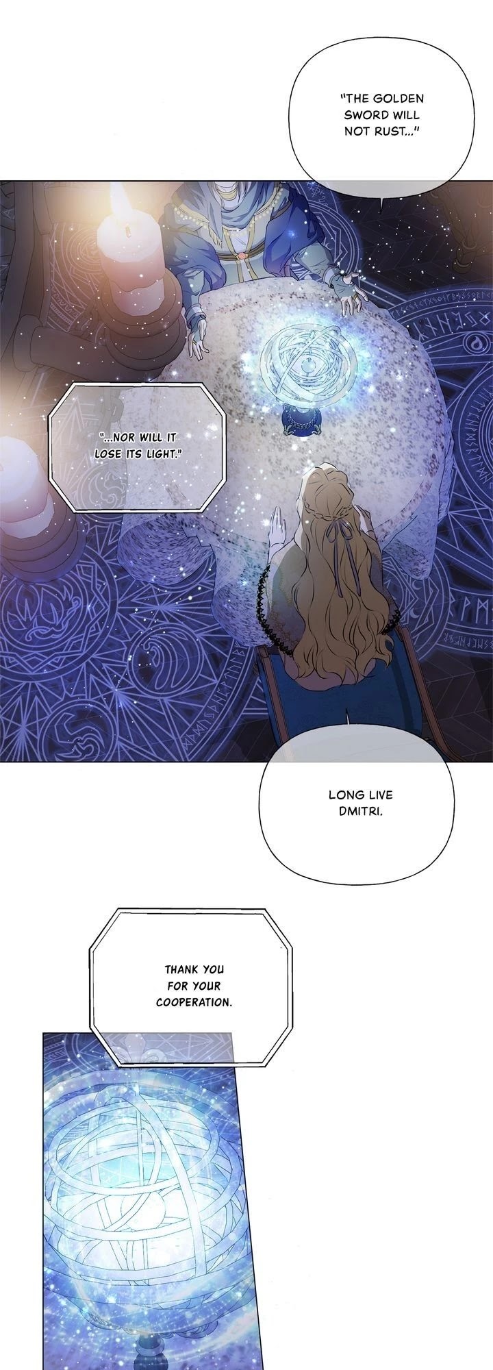 The Golden Haired Elementalist Chapter 71 page 58 - Chapter 71