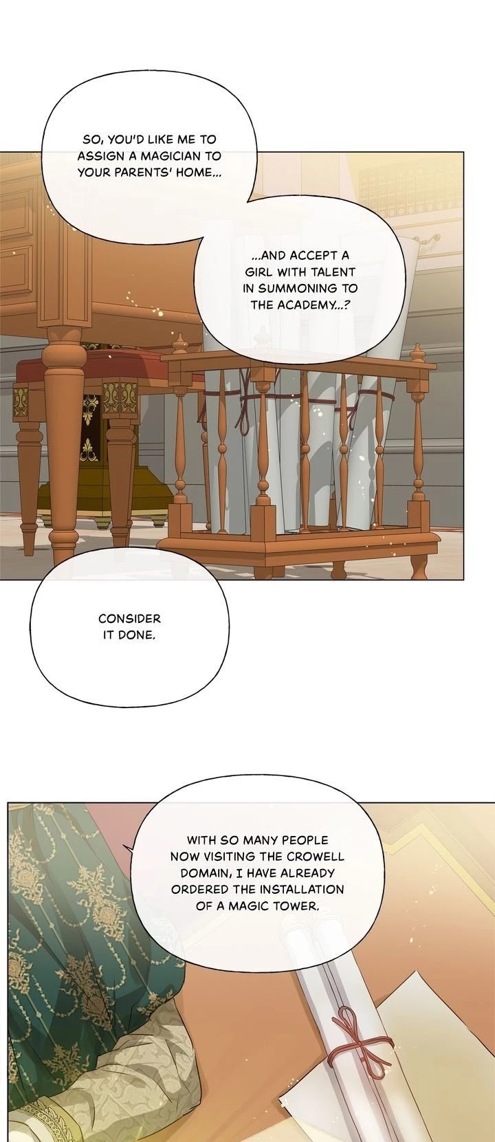 The Golden Haired Elementalist Chapter 72 page 12 - Chapter 72