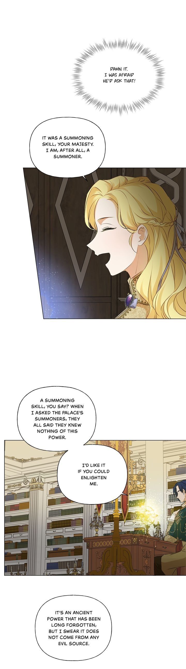 The Golden Haired Elementalist Chapter 72 page 23 - Chapter 72