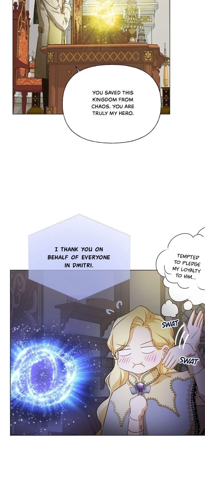 The Golden Haired Elementalist Chapter 72 page 9 - Chapter 72