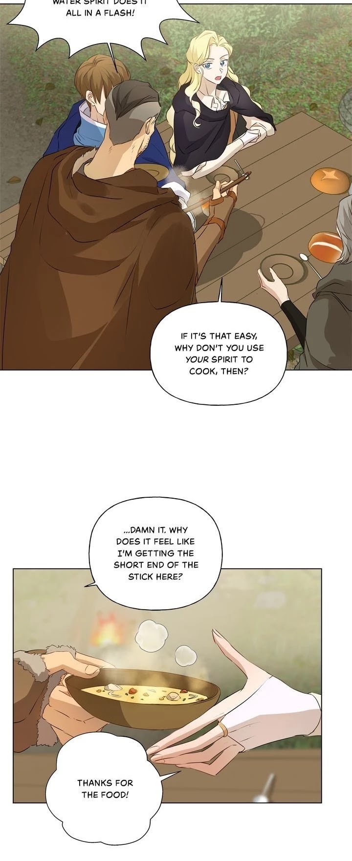 The Golden Haired Elementalist Chapter 74 page 19 - Chapter 74: (Season 3)