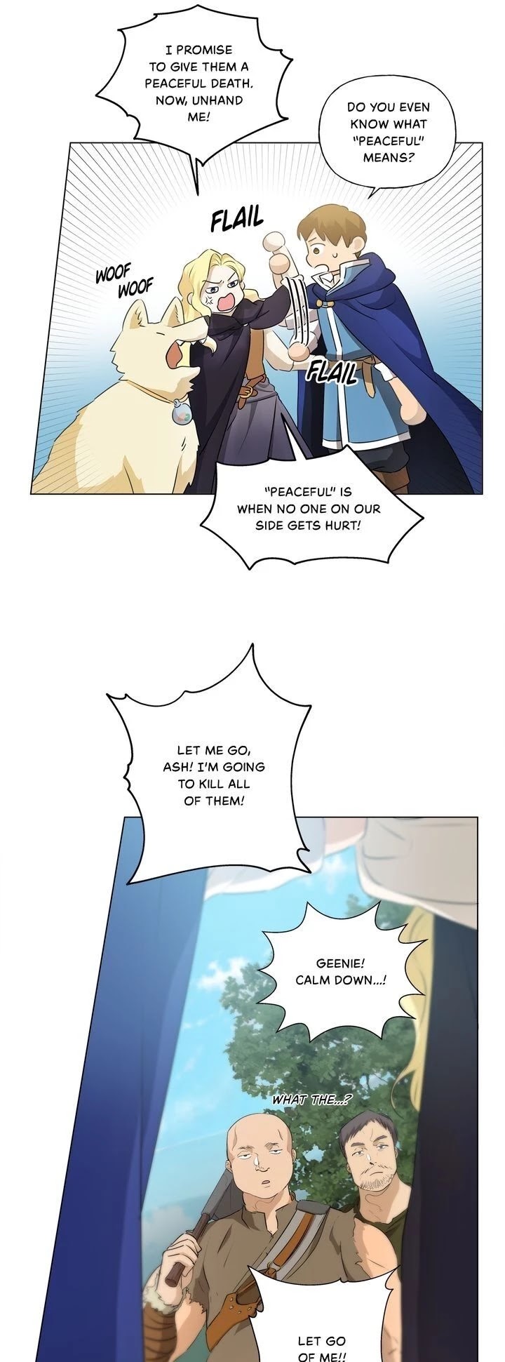 The Golden Haired Elementalist Chapter 74 page 46 - Chapter 74: (Season 3)