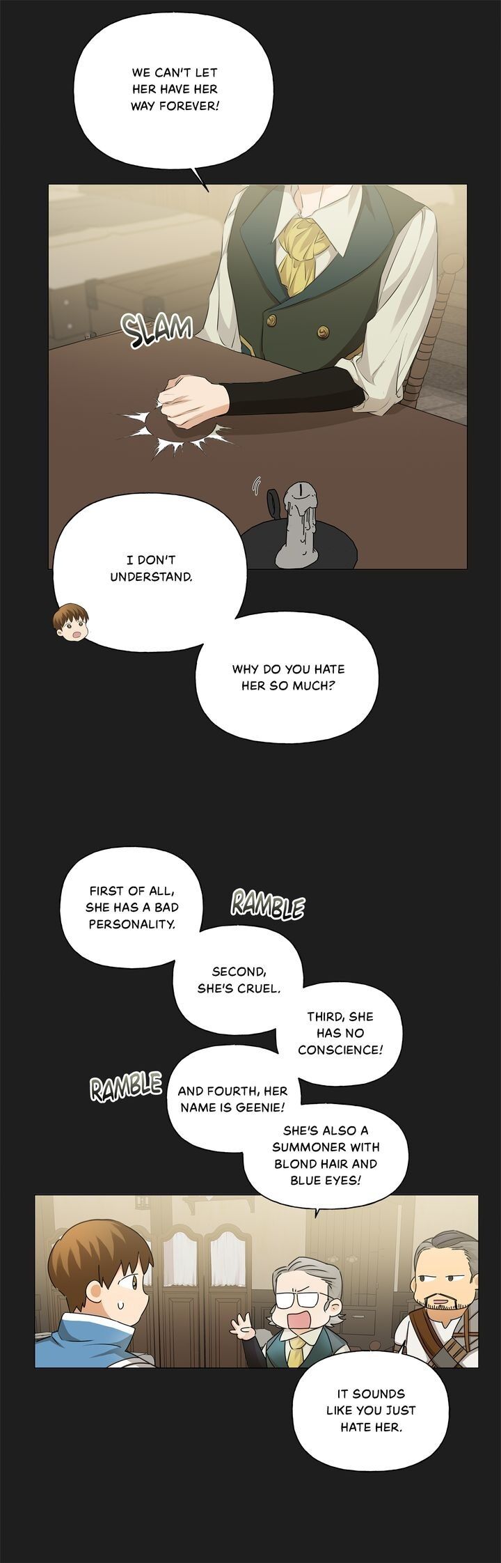 The Golden Haired Elementalist Chapter 77 page 12 - Chapter 77