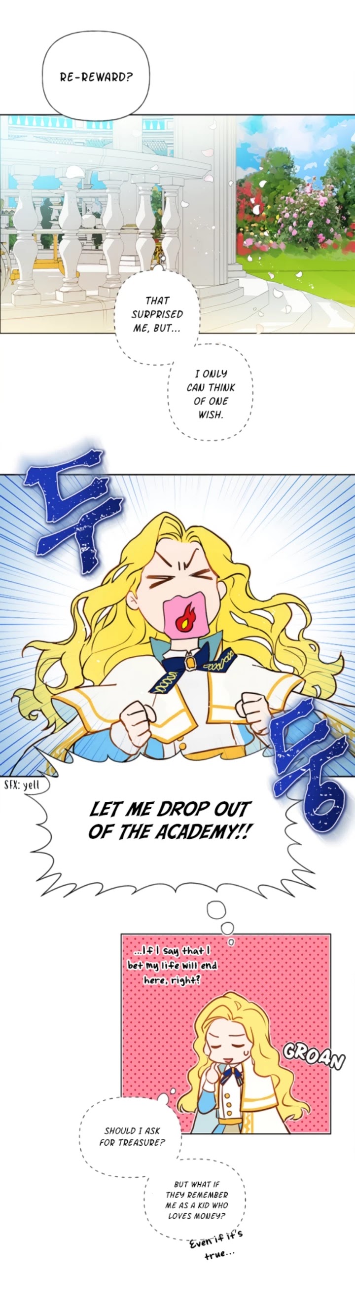 The Golden Haired Elementalist Chapter 8 page 14 - Chapter 8