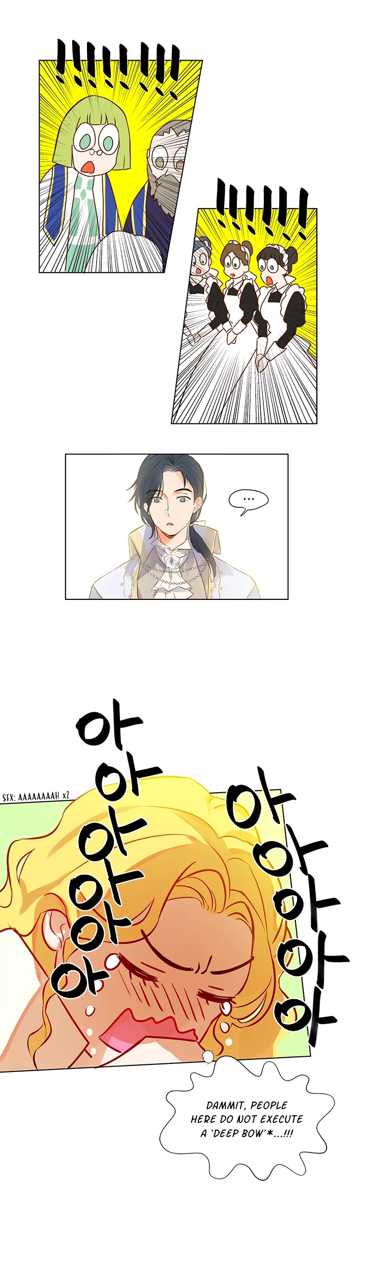 The Golden Haired Elementalist Chapter 8 page 2 - Chapter 8