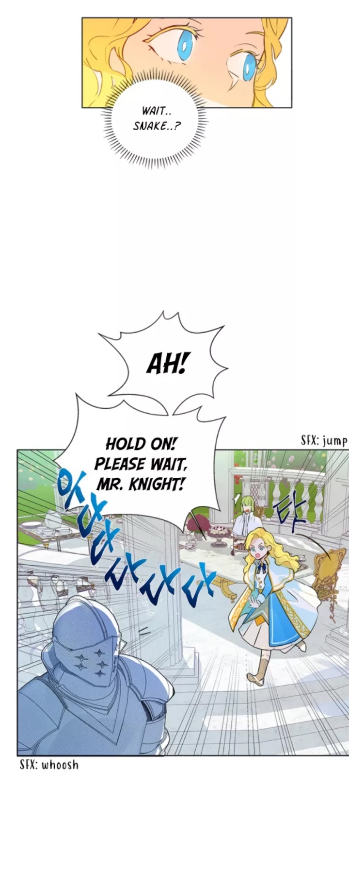 The Golden Haired Elementalist Chapter 8 page 22 - Chapter 8