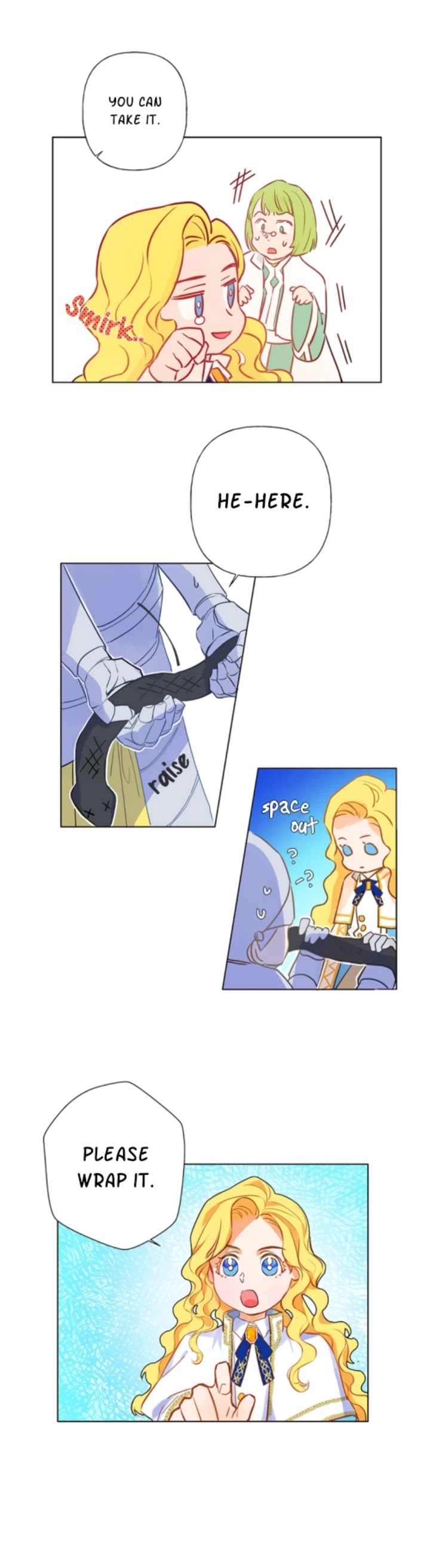 The Golden Haired Elementalist Chapter 8 page 26 - Chapter 8