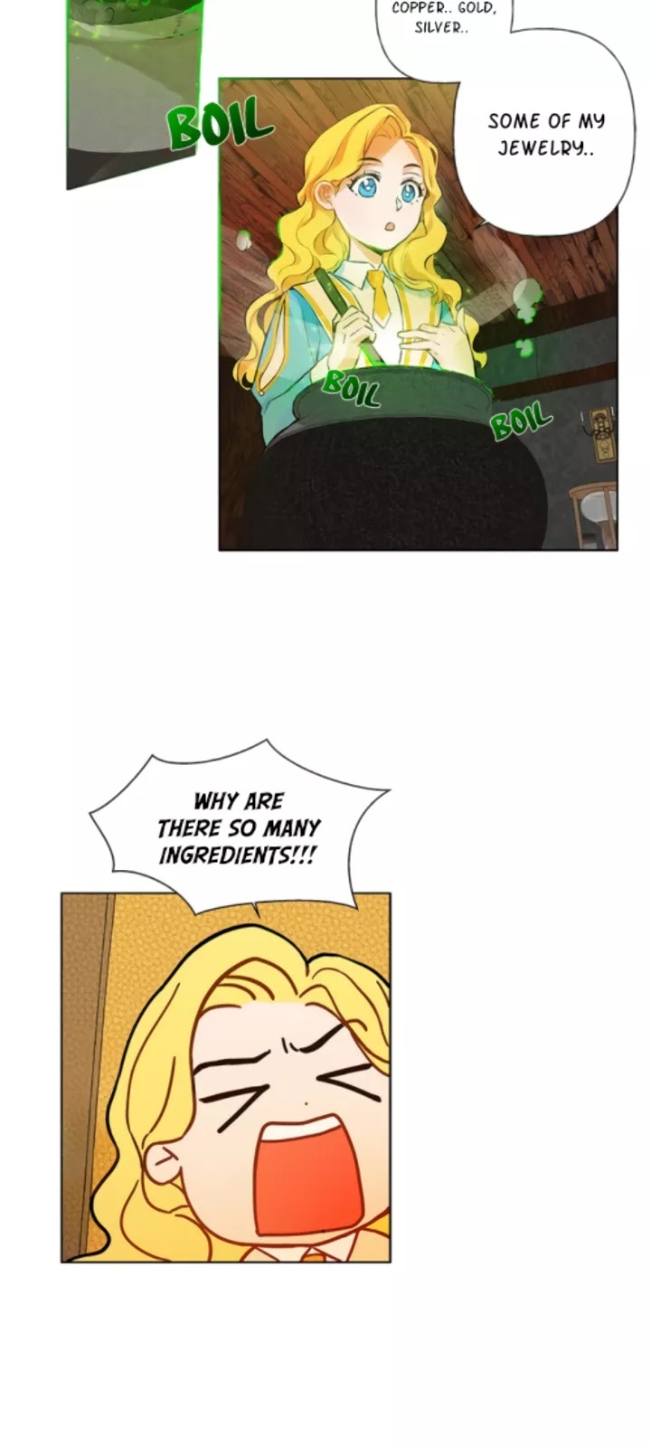 The Golden Haired Elementalist Chapter 8 page 29 - Chapter 8