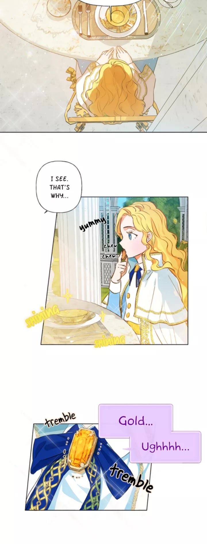 The Golden Haired Elementalist Chapter 8 page 8 - Chapter 8