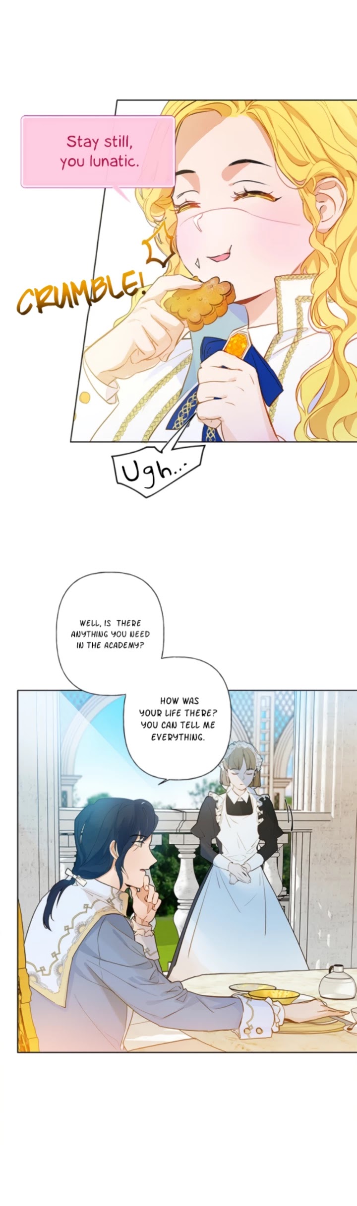 The Golden Haired Elementalist Chapter 8 page 9 - Chapter 8