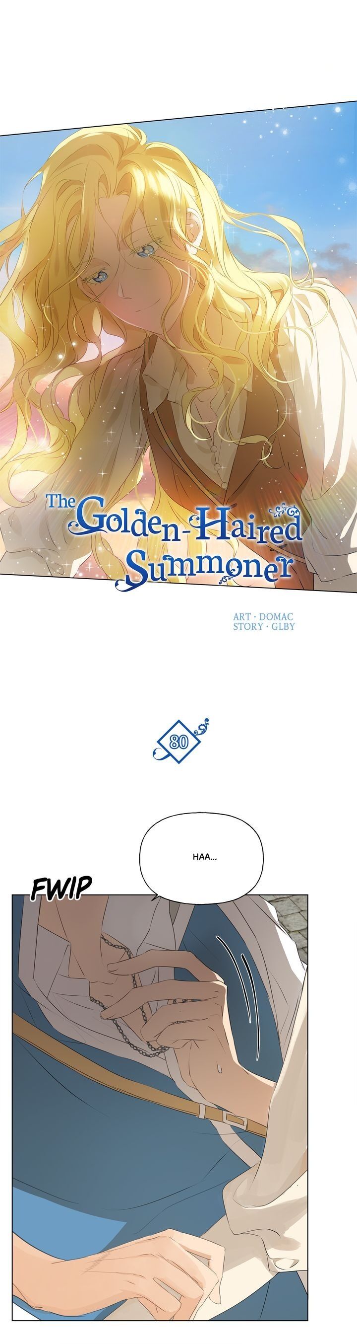 The Golden Haired Elementalist Chapter 80 page 1 - Chapter 80